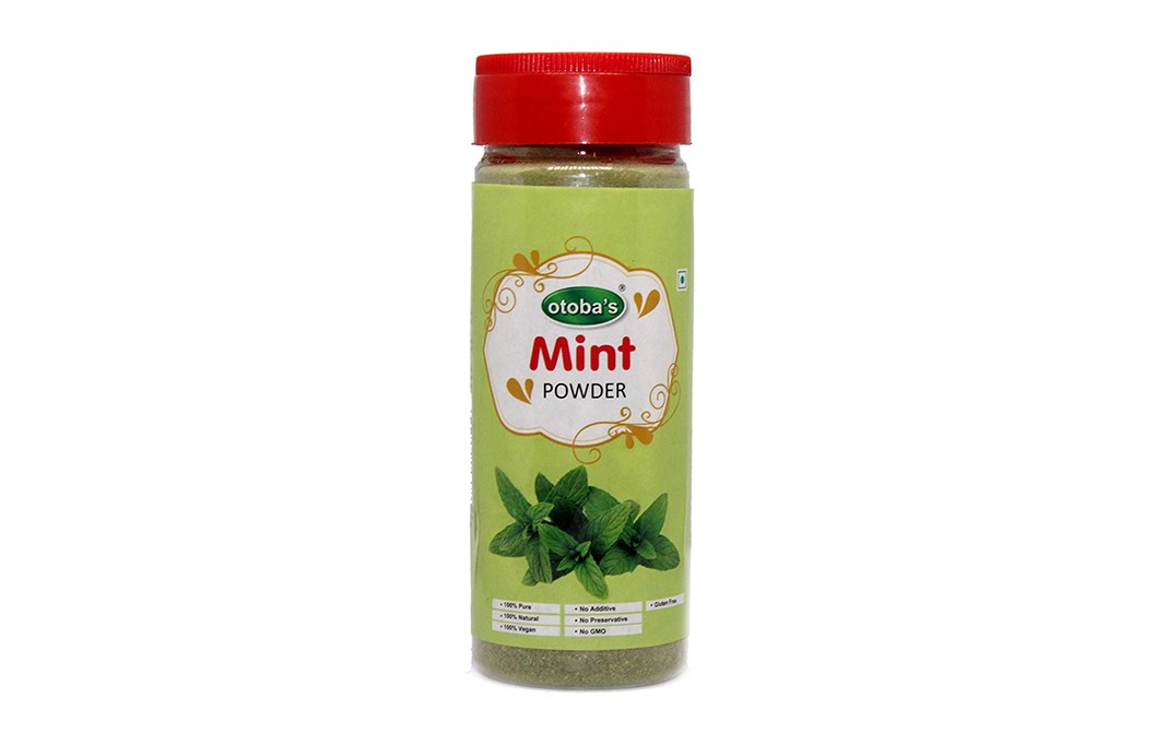 Otoba's Mint Powder    Plastic Bottle  90 grams